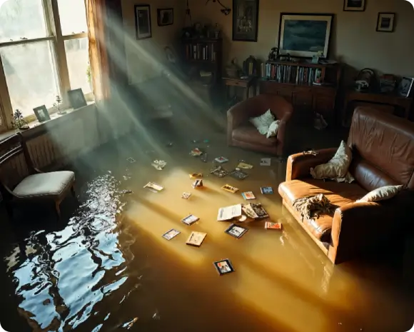 Emergency water removal and drying service in Clearwater property Water damage restoration company in Tampa, FL, Major Restorations offers emergency water removal and drying services for homes in Clearwater, St. Petersburg, Tampa, and more.